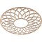 Ekena Millwork Cannes Wood Fretwork Pierced Ceiling Medallion, Alder, 30"OD x 10 1/4"ID x 1/4"T CMWP30X30X0250CNAL - alternate 4